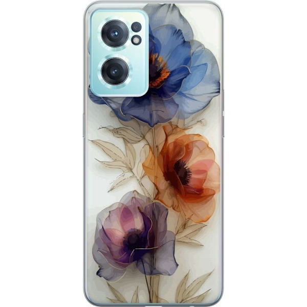 Mobilskal till OnePlus Nord CE 2 5G med Silkesblommor