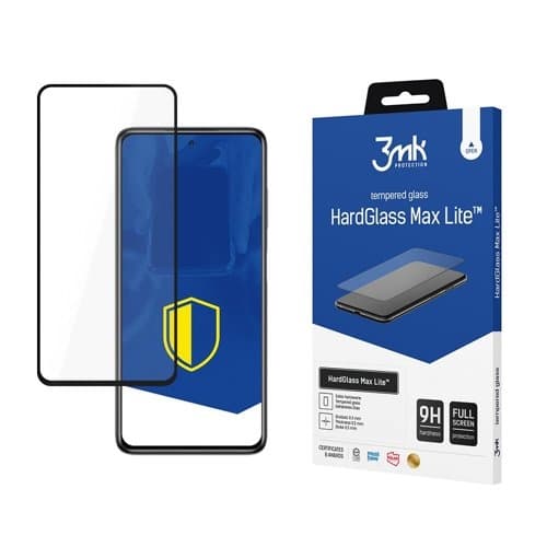 3MK Karkaistu lasi Max Lite Xiaomi Poco X3 / X3 Pro / X3 Black