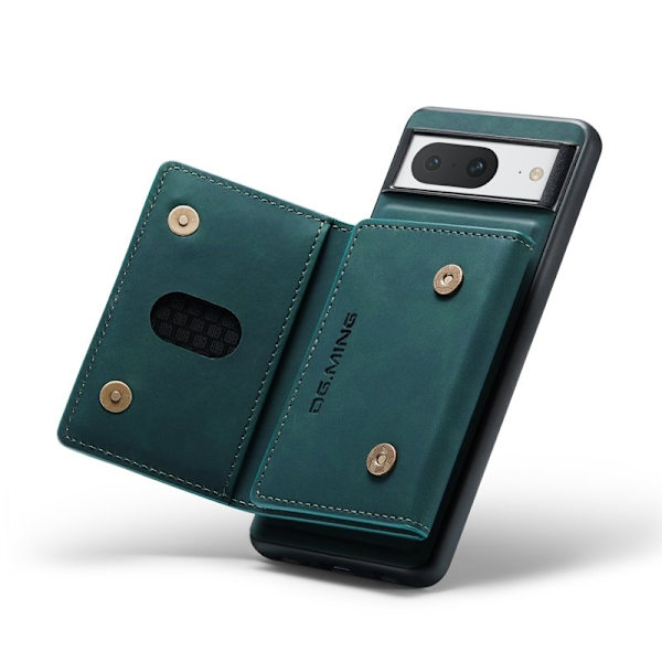 DG.MING M2 Series Google Pixel 8 Plånboksfodral Konstläder Grön