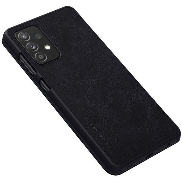 Nillkin Qin Wallet Case Galaxy A72 - Sort Black