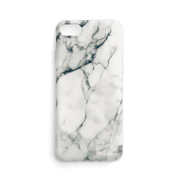 Wozinsky Marble Skal Galaxy S21 Ultra - Vit Vit