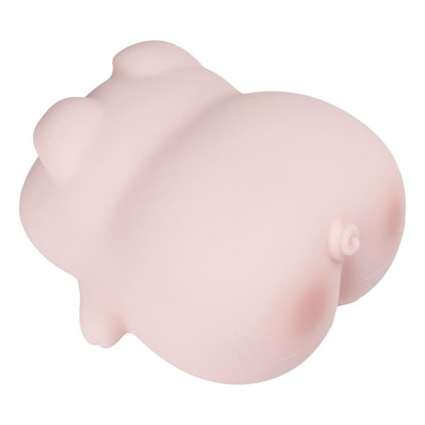 LED Nattlampa Tryck Pig Art Deco - Rosa Rosa