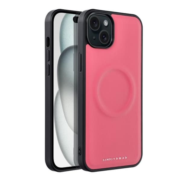 Roar Telefontaske til iPhone 15 Plus Magsafe Morning - Lyserød Rosa