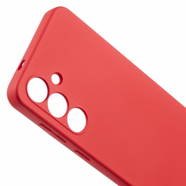 X-LEVEL Mobilskal till Samsung Galaxy S23 FE Liquid Silicone Röd