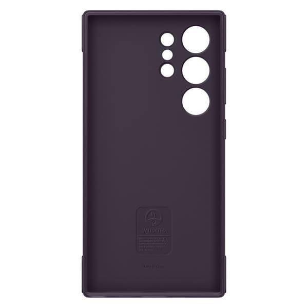 Mobilskal till Samsung Galaxy S24 Ultra Shield Armored - Mörklila Grå