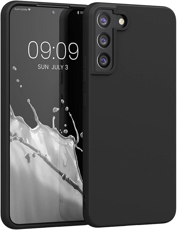 Pehmeä TPU-geelikuori Galaxy S22 Plus - Musta Black