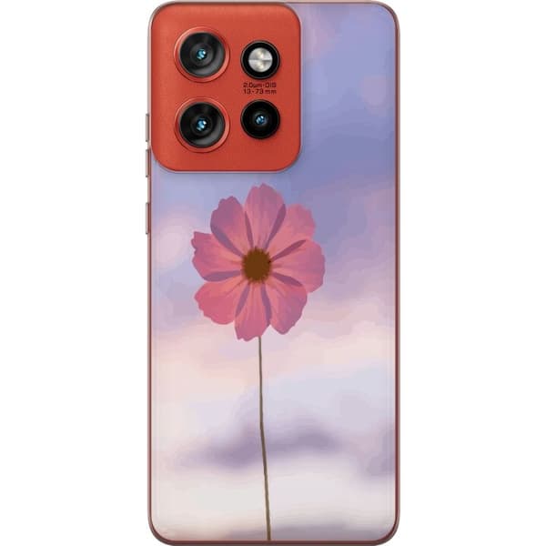 Mobilskal till Motorola Edge 50 Neo med Rosa blomma