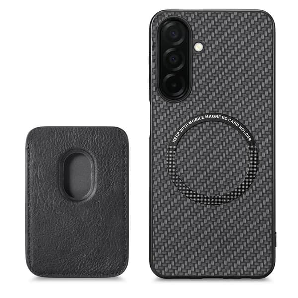 Mobilskal för Samsung Galaxy S26 Plus Magnetiskt Kortfack - Svart