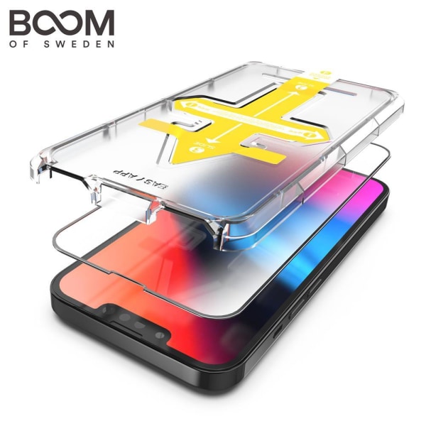BOOM iPhone 13 Pro Max Curved Härdat Glas Skärmskydd