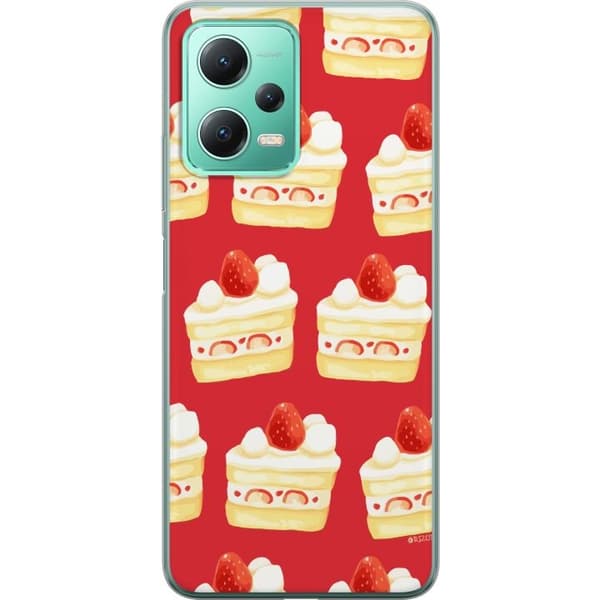 Telefontaske til Xiaomi Redmi Note 12 med kage