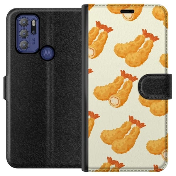 Pung Taske til Motorola Moto G60S med Rejer