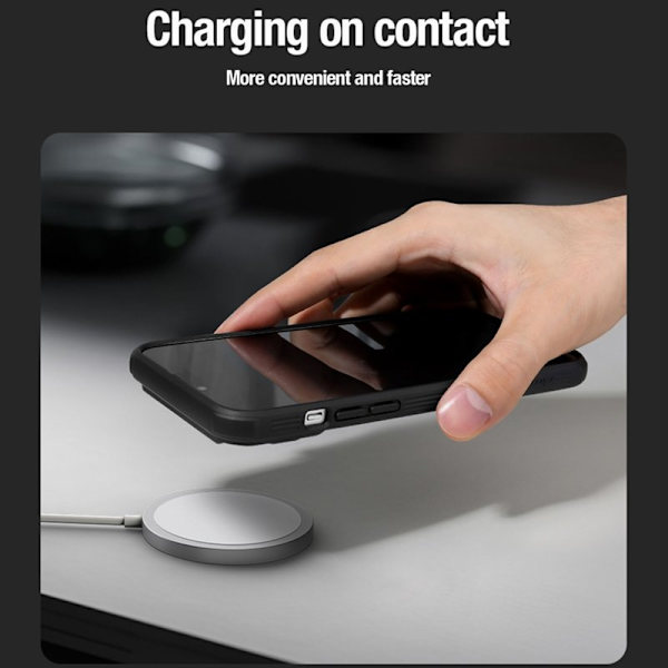 NILLKIN CamShield Pro Mobilskal för iPhone 15 Pro - Blå