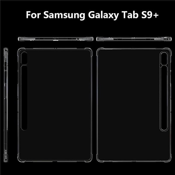 Galaxy Tab S9 Ultra Skal TPU Shockproof - Transparent
