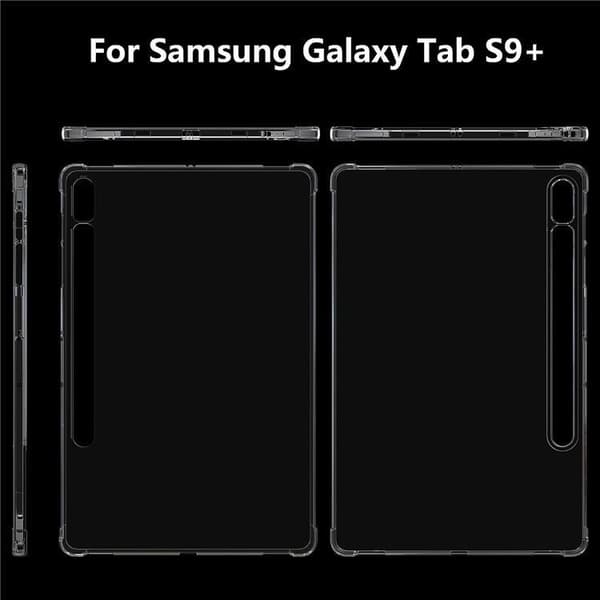 Galaxy Tab S9 Ultra Skal TPU Shockproof - Transparent Transparent