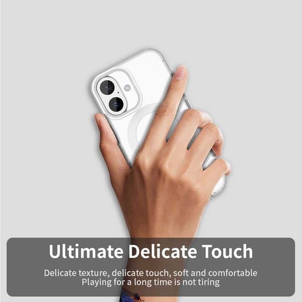 Mobilskal till iPhone 17 MagSafe Anti Drop Hybrid - Vit Vit