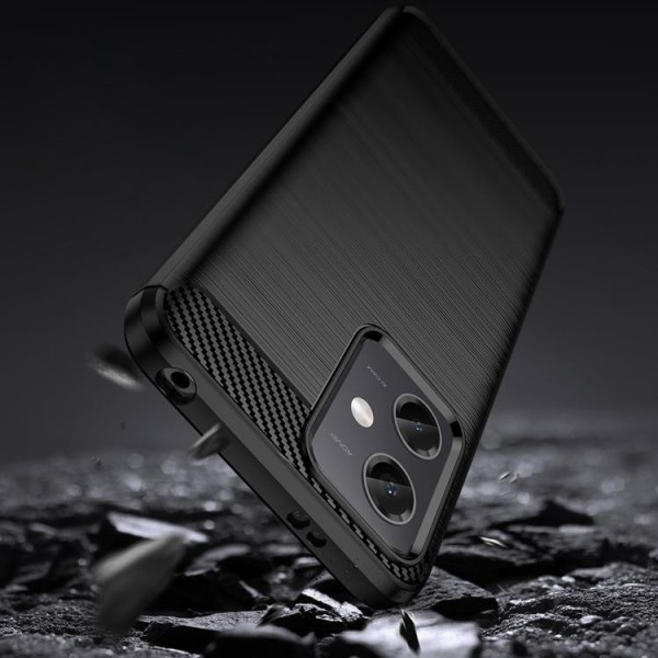 Xiaomi Poco X5 5G/Redmi Note 12 5G Mobile Cover Carbon - musta