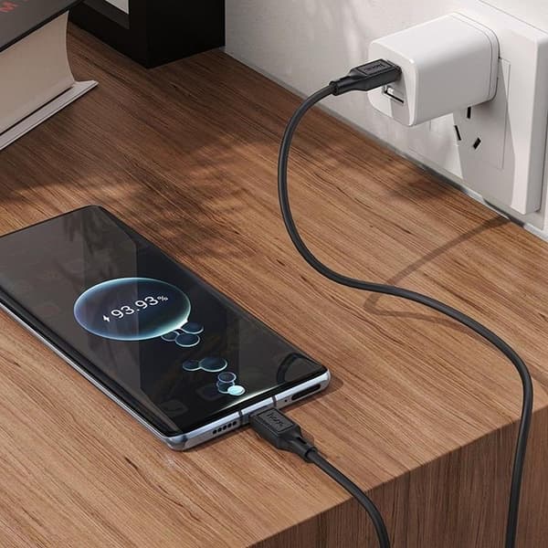 HOCO USB-C Till USB-C 60W 1m Kabel 3A X90 - Svart Svart
