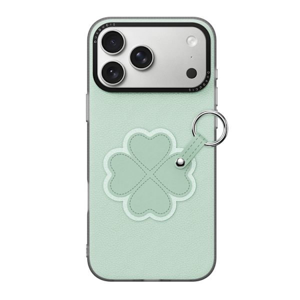 DUX DUCIS Mobilskal till iPhone 17 Pro Max Fingerring/Rem Luvy Series Grön