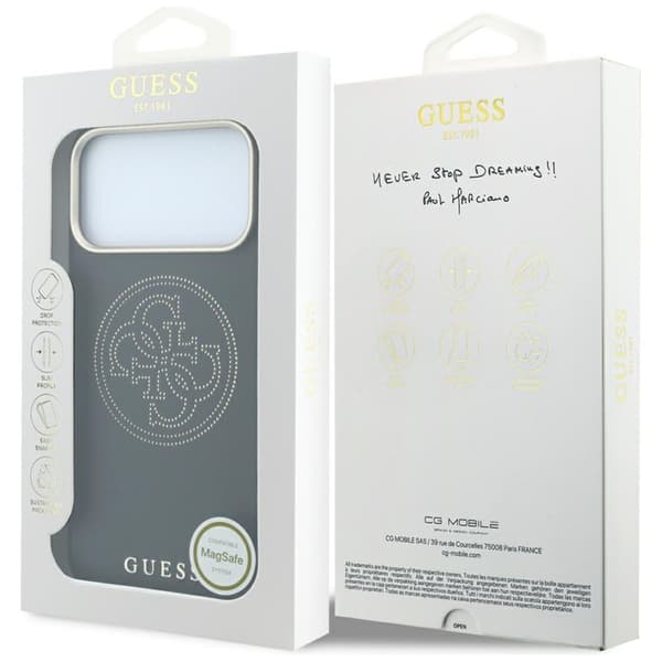 Guess Mobilskal För iPhone 18 Pro Max/17 Pro Max Magsafe Perforated 4G