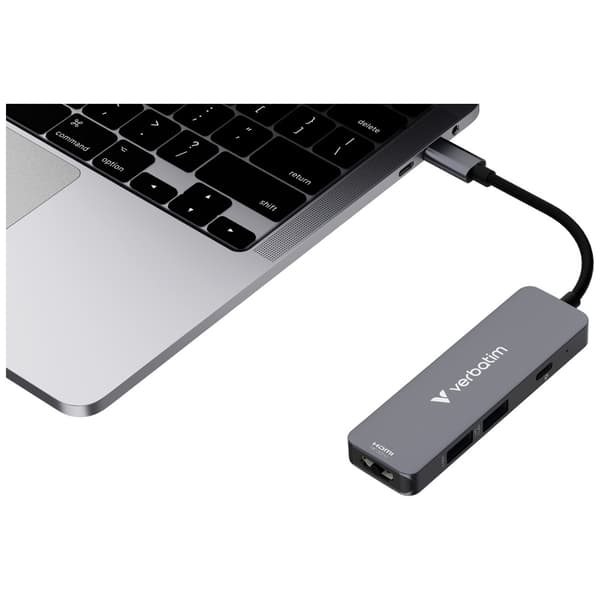 Verbatim Hub USB-C/HDMI/USB-A 3.2/2.0 32155 - Aluminium