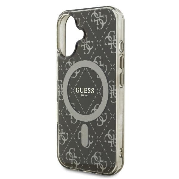 Guess iPhone 16 Plus MagSafe IML 4G Telefontaske - Brun Brun