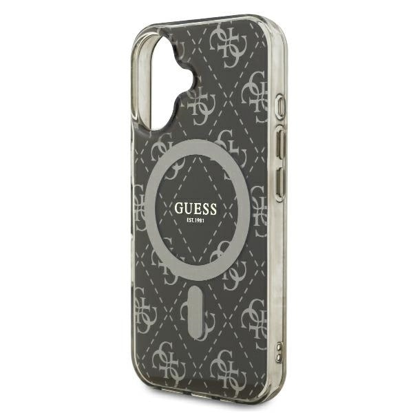 Guess Mobilskal till iPhone 16 Plus MagSafe IML 4G - Brun Brun