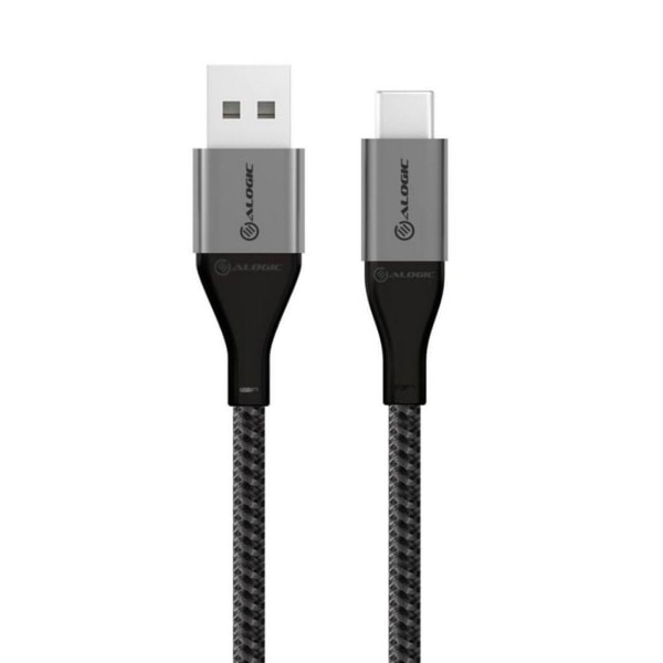 ALOGIC Ultra USB-A til USB-C kabel 30cm - Space grey Grey