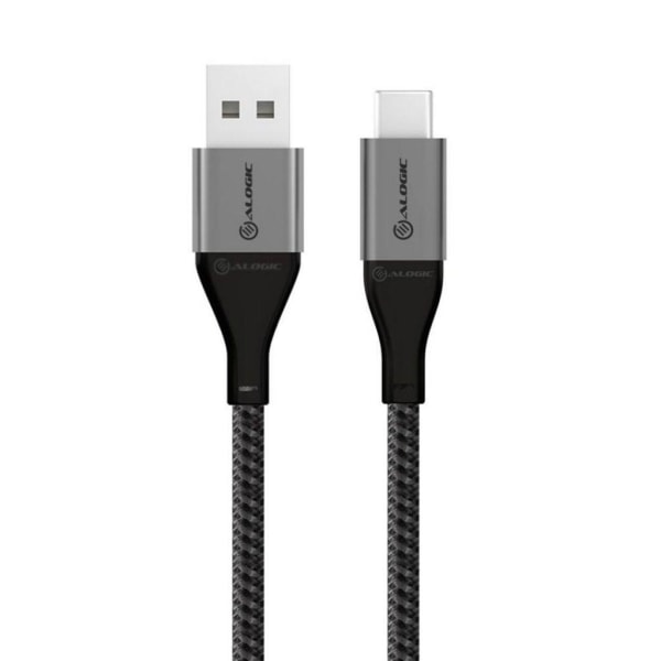 ALOGIC Ultra USB-A till USB-C kabel 30cm - Rymdgrå grå