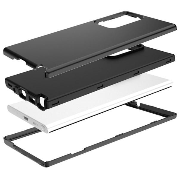 Hybrid Skal Till Samsung Galaxy Note20 Ultra - Svart Svart