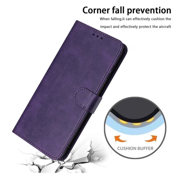 Plånboksfodral för Samsung Galaxy S26 Ultra Flip Ställ Konstläder - Lila