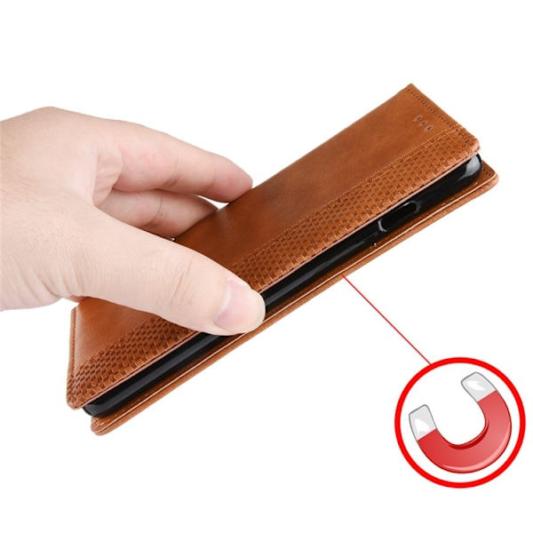 Nothing CMF Phone 1 Plånboksfodral Retro Kickstand - Brun Brun