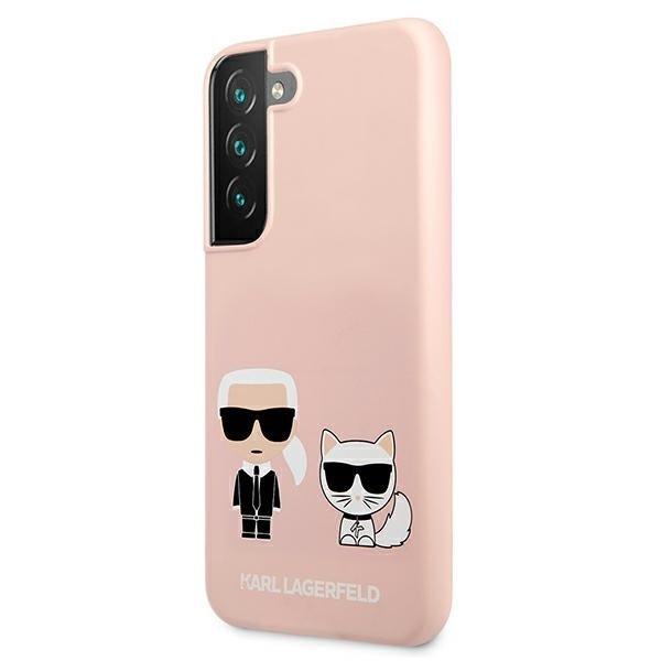 Karl Lagerfeld Silicone Ikonik Karl & Choupette Cover Galaxy S22