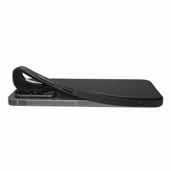 Spigen telefonetui til Galaxy A56 5G Liquid Air - Matt Sort Svart