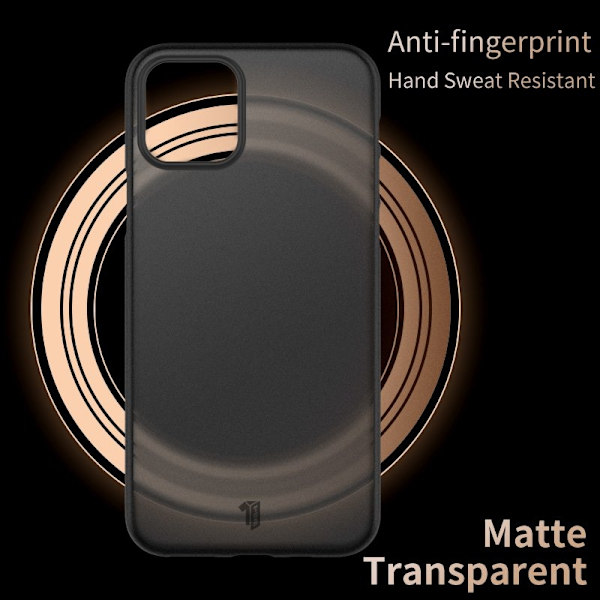 X-LEVEL Ultra-thin Mobilskal för iPhone 11 Pro 5.8 tum - Svart