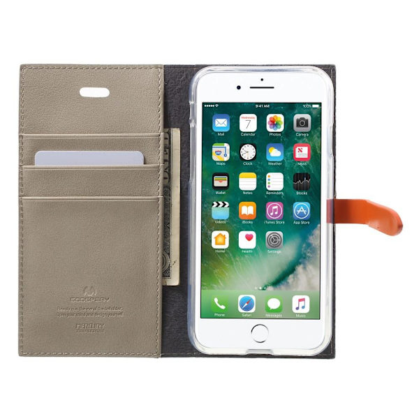 Mercury Romance Diary Fodral till Apple iPhone 6 (S) Plus - Grå grå
