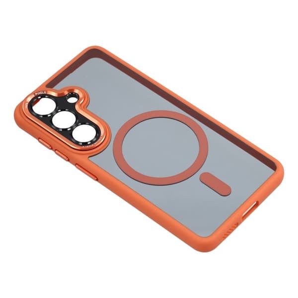 Mobilskal för Samsung Galaxy S26 Magnetiskt TPU + Akryl - Orange