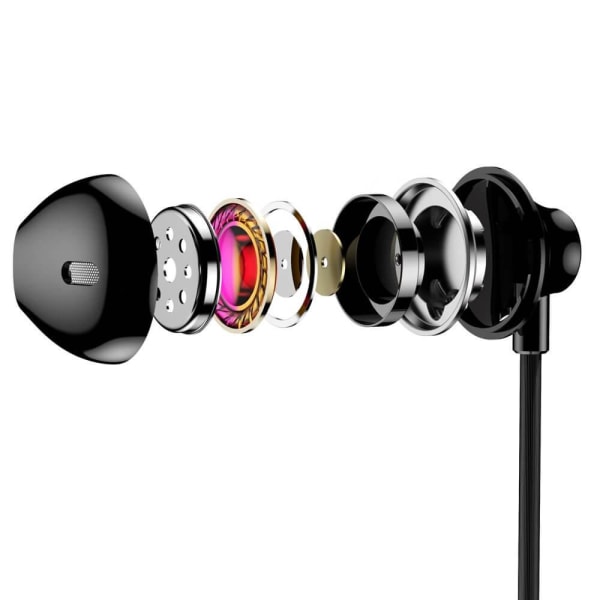 Baseus Encok H06 Lateral Earbuds Kuulokekaukosäädin Musta Black