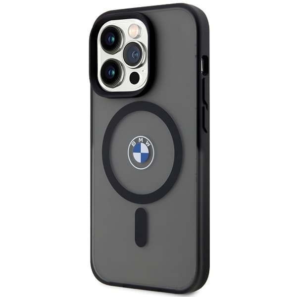 BMW telefontaske til iPhone 15 Pro MagSafe IML Signature MagSafe - Sort