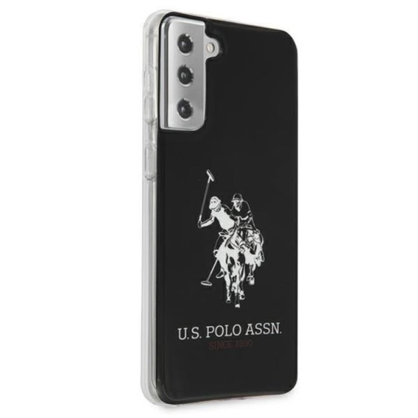US Polo Shiny Big Logo Cover Galaxy S21 Plus - Sort Black