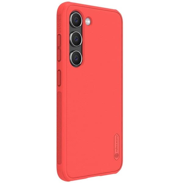 Nillkin Galaxy S23 Plus Mobilcover Frosted Shield Pro - Rød Röd