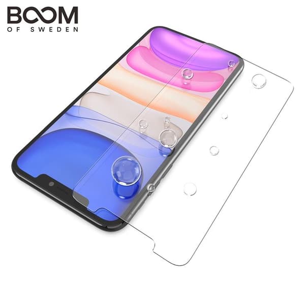 BOOM fladskærmbeskytter i hærdet glas iPhone 11 Pro Max/XS Max Transparent