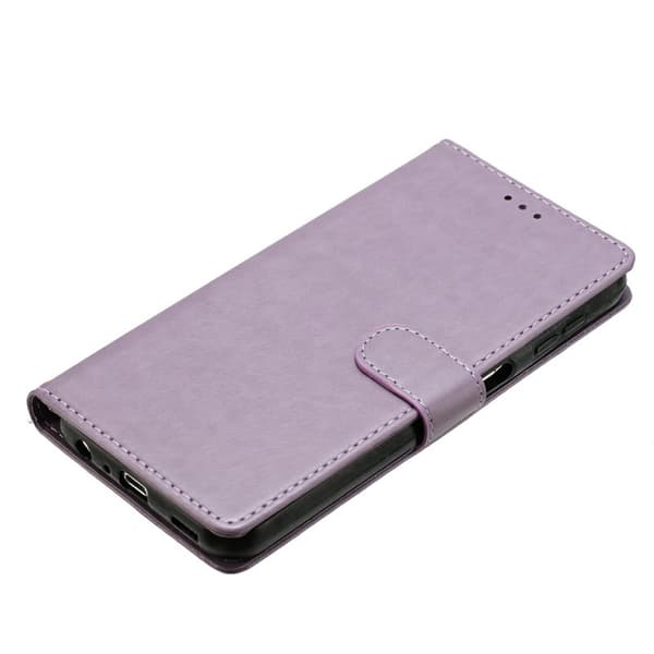 Samsung Galaxy S26 Edge Plånboksfodral Konstläder Ställ - Lila
