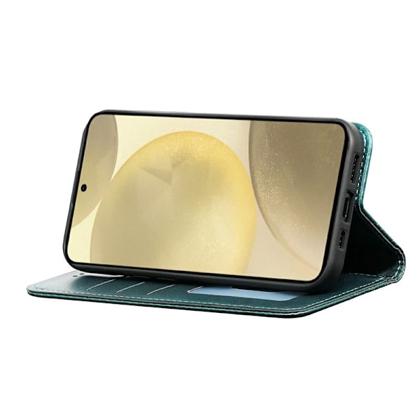 Plånboksfodral för Samsung Galaxy S26 Plus Konstläder - Grön