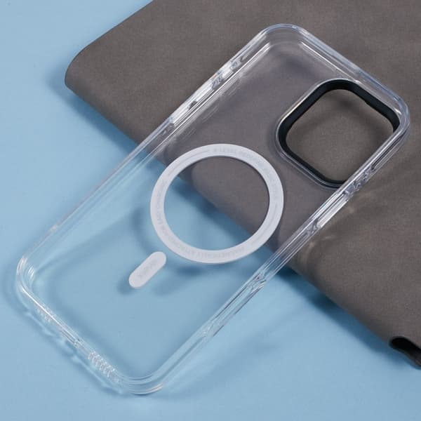 X-LEVEL Mobilskal till iPhone 16 Pro MagSafe PC+TPU Klar Transparent