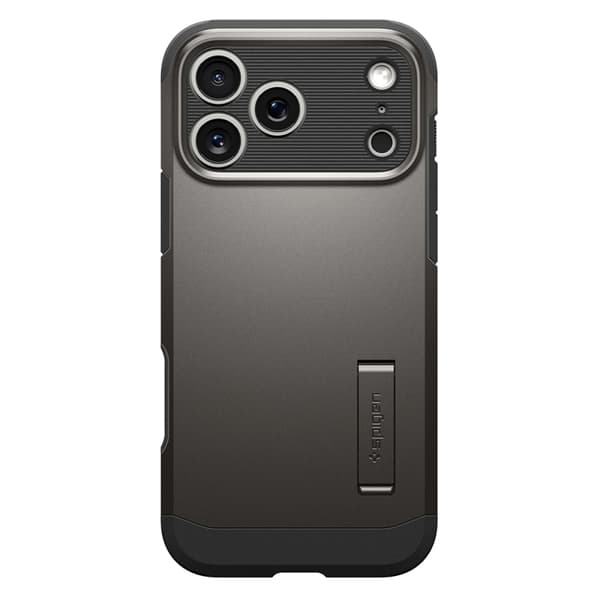 Spigen Mobilskal till iPhone 17 Pro Magsafe Tough Armor - Gunmetal Grå
