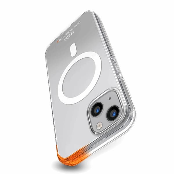 SBS Telefontaske til iPhone 14/13 Magsafe Extreme Active D3O - Gennemsigtig Transparent
