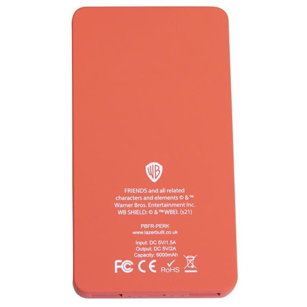 Friends Powerbank 6000 mAh Svart