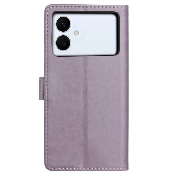 Samsung Galaxy S26 Edge Plånboksfodral Konstläder Ställ - Lila