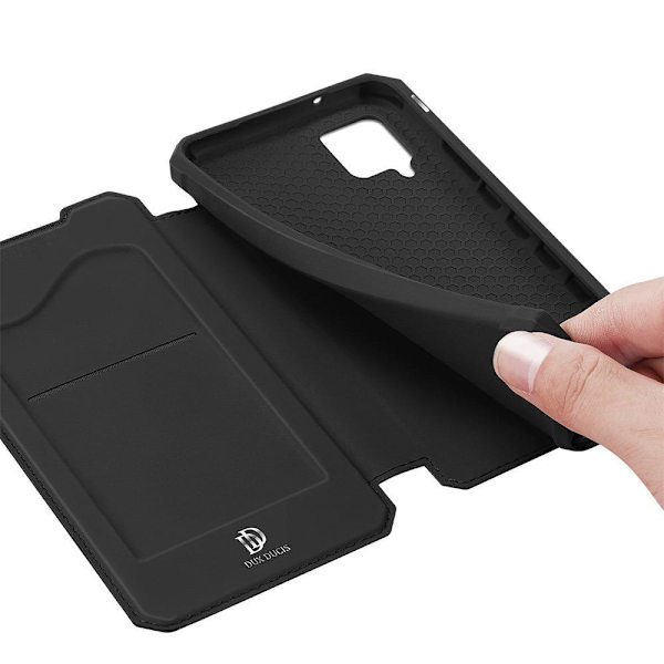Dux Ducis Skin X Wallet Case Samsung Galaxy A42 5G - Sort Black