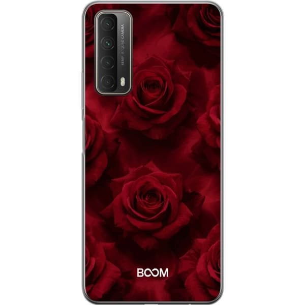 Mobilskal till Huawei P smart 2021 med Crimson Rose